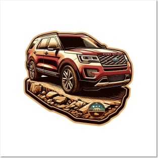 Ford Explorer Posters and Art